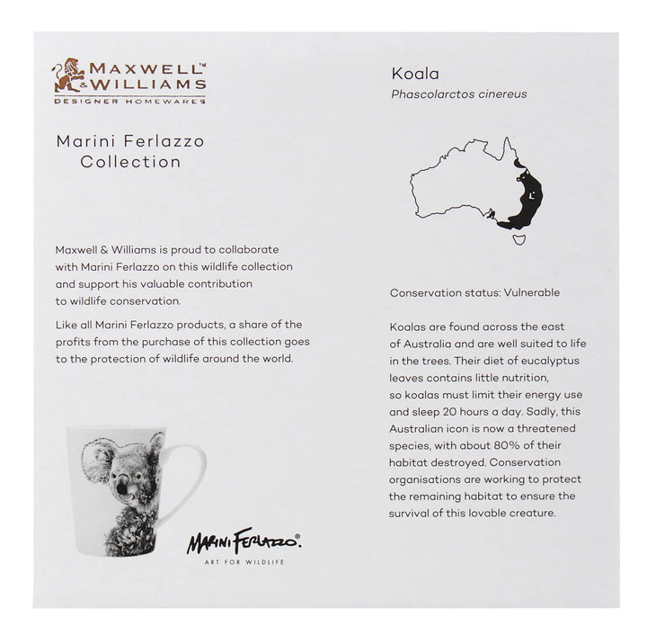 MARINI FERLAZZO TALL KOALA MUG 450ML