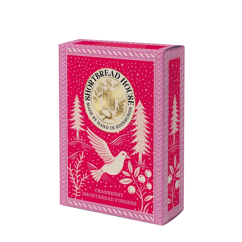 SHORTBREAD WITH CRANBERRIES 170G
