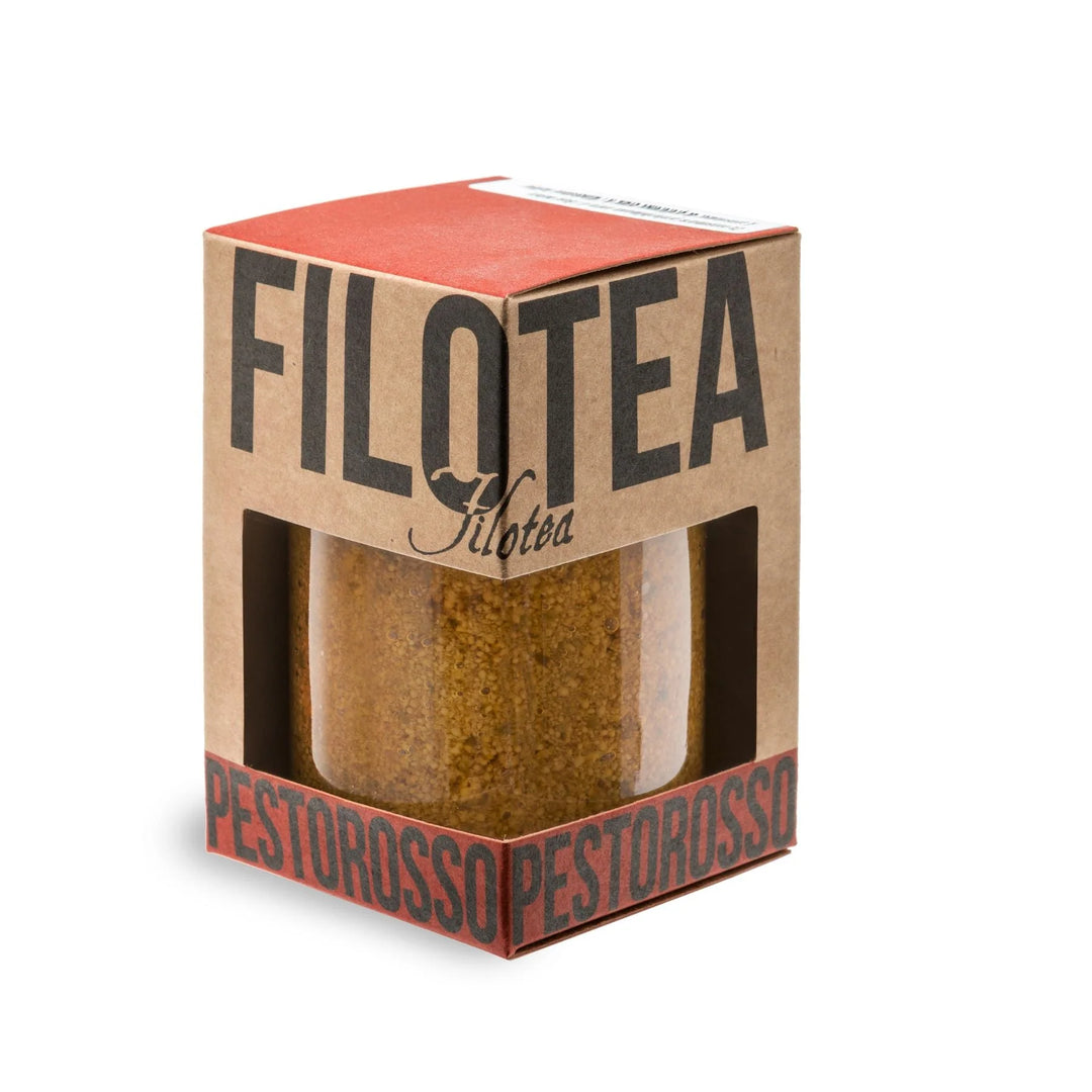 FILOTEA SAUCE PESTO ROSSO (TOMATES SECHEES) 130G