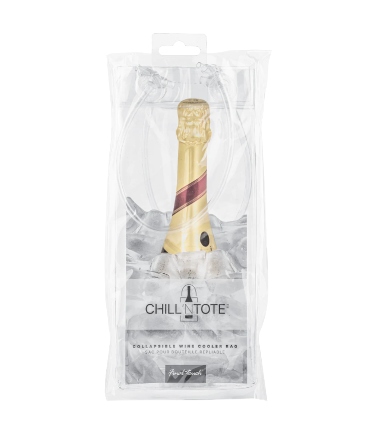 FINAL TOUCH COLLAPSABLE WINE AND CHAMPAGNE CHILLER BAG