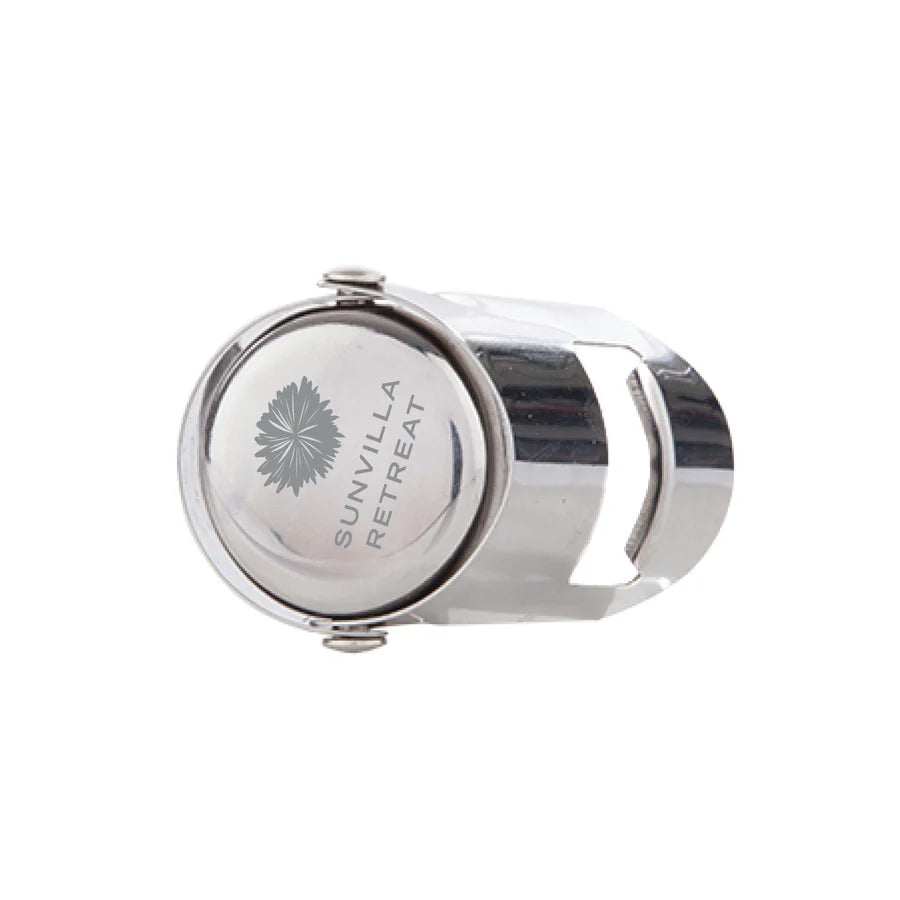 FIZZ CHAMPAGNE STOPPER IN CHROME