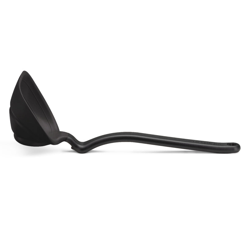FLADLE FOLDING FLAT SCRAPING LADLE "BLACK"