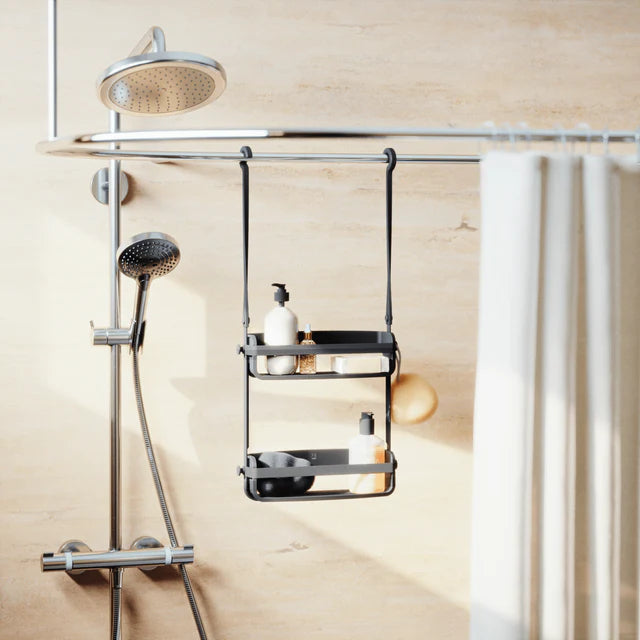 UMBRA FLEX SHOWER CADDY - BLACK