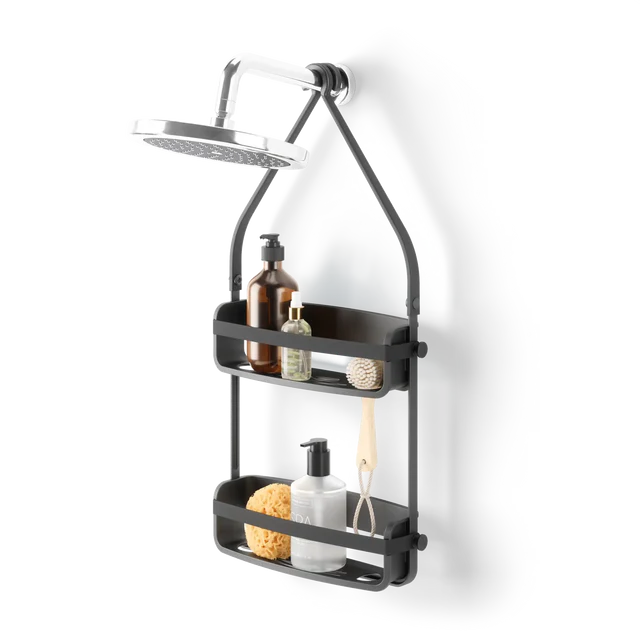 UMBRA FLEX SHOWER CADDY - BLACK