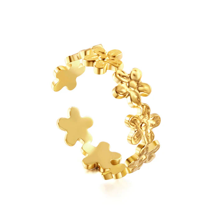 FLORA GOLD BLOOM RING