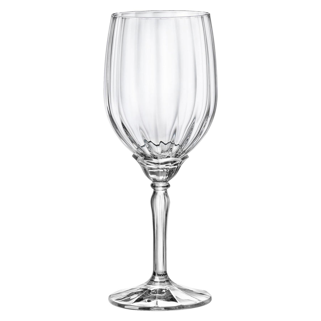 BORMIOLI FLORIAN WHITE WINE GLASSES, SET OF 4