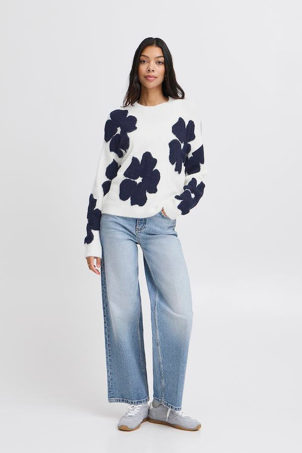 BYOMEA FLOWER JUMPER "MARSHMALLOW MIX"