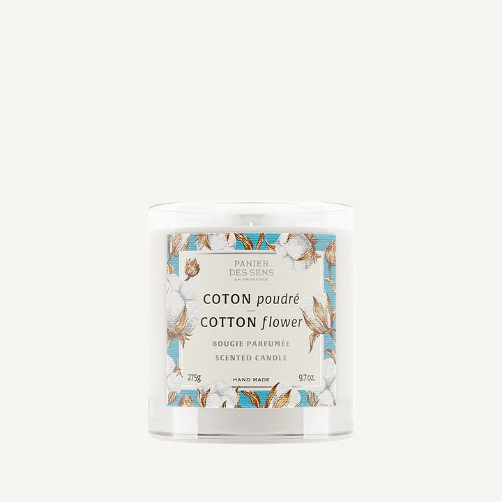 SCENTED VEGAN CANDLE "COTTON FLOWER" 275G