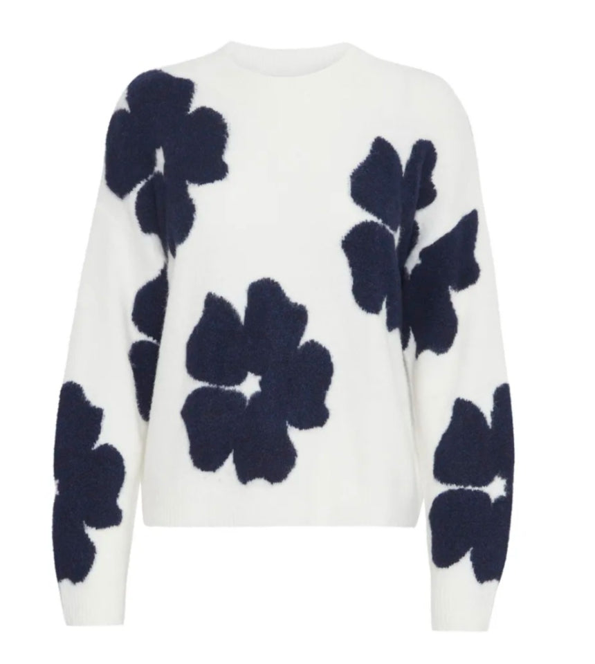 BYOMEA FLOWER JUMPER "MARSHMALLOW MIX"