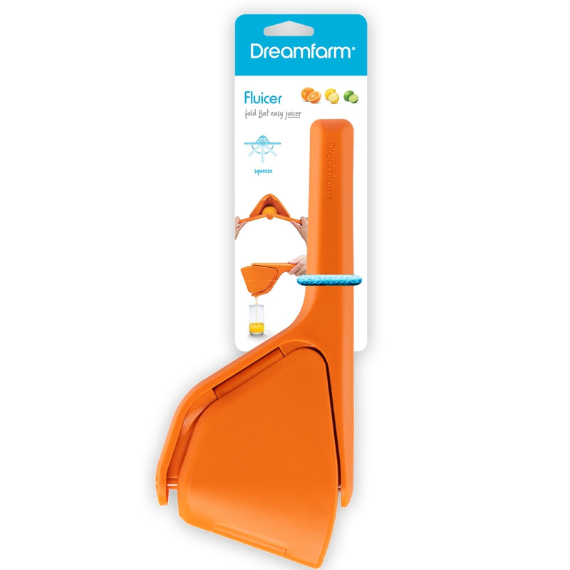 FLUICER FOLD FLAT EASY JUICER "ORANGE"