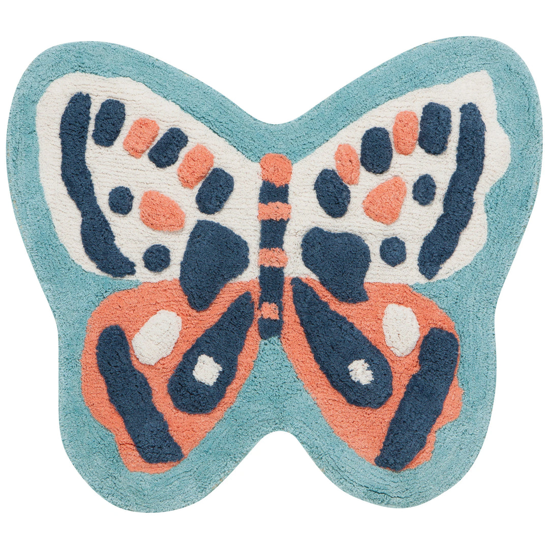 FLUTTER BY SHAPED BATH MAT