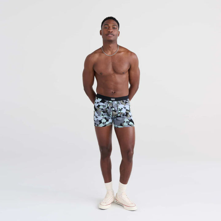 DAYTRIPPER BOXER BRIEF 5" "CAMO FLOWERS - BLUE FOG"