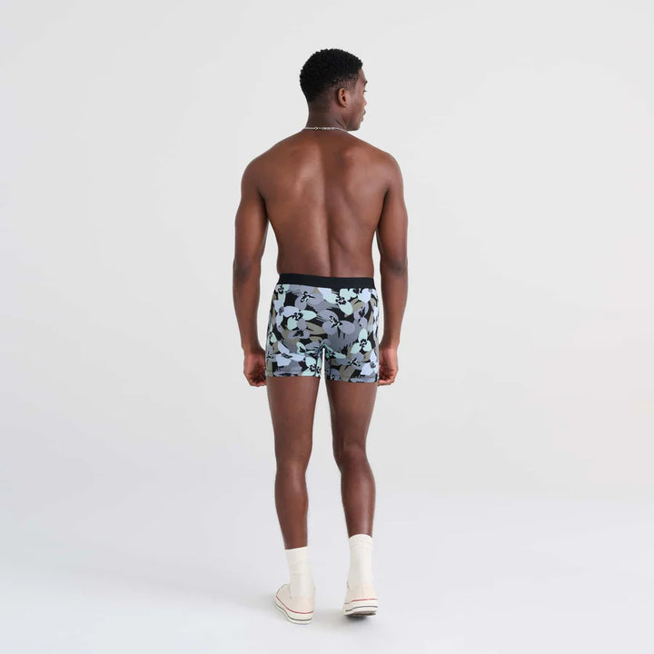 DAYTRIPPER BOXER BRIEF 5" "CAMO FLOWERS - BLUE FOG"