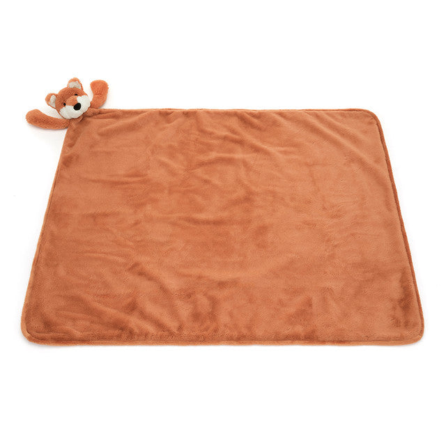 BASHFUL FOX CUB BLANKIE