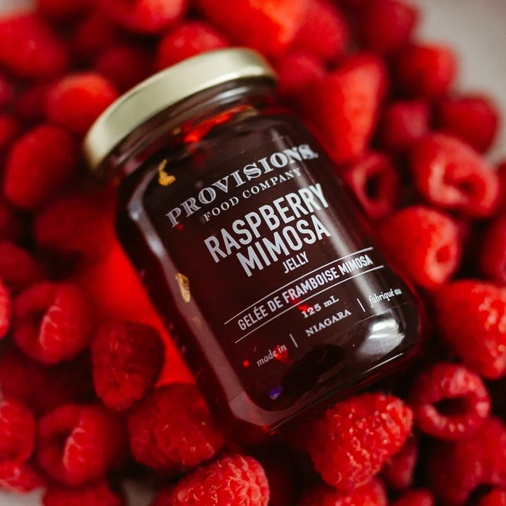 RASPBERRY MIMOSA JELLY