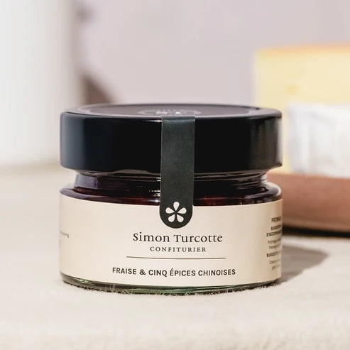 STRAWBERRY AND CHINESE FIVE SPICE JAM 125ML