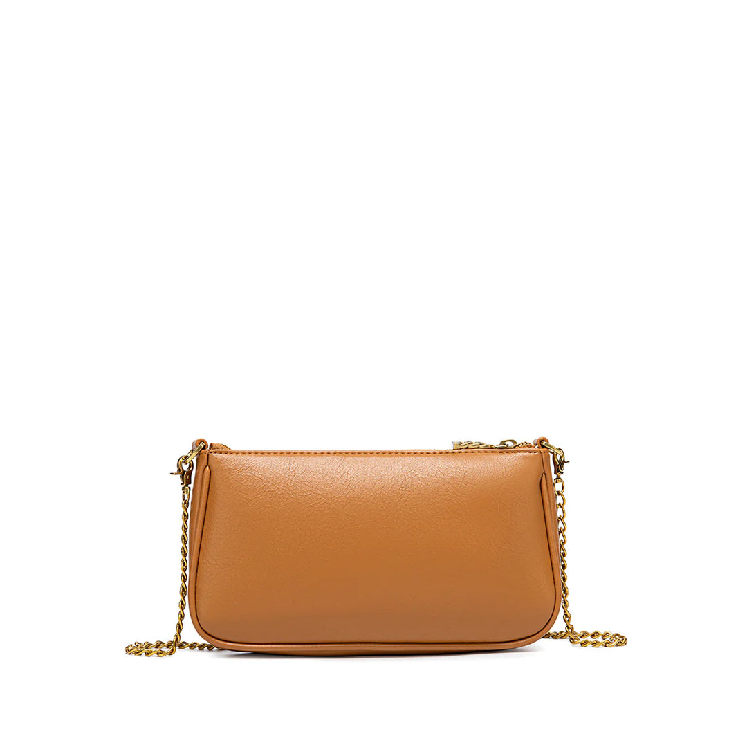 FRANCINE CHAIN CROSSBODY "MUSTARD"