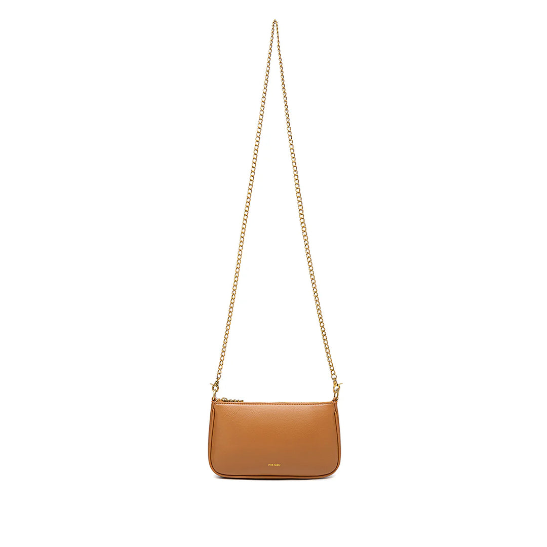 FRANCINE CHAIN CROSSBODY "MUSTARD"