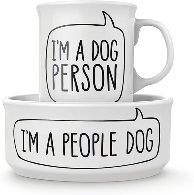 FRED & FRIENDS HOWLIGANS - MUG+DOG PERSON SET