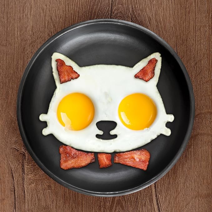 FRED & FRIENDS FUNNY SIDE UP-CAT - EGG MOLD