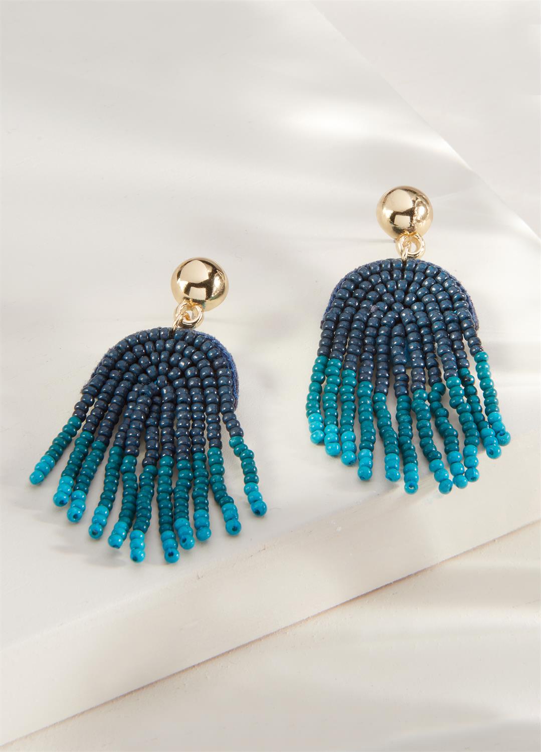 CASCADING FRINGE EARRINGS