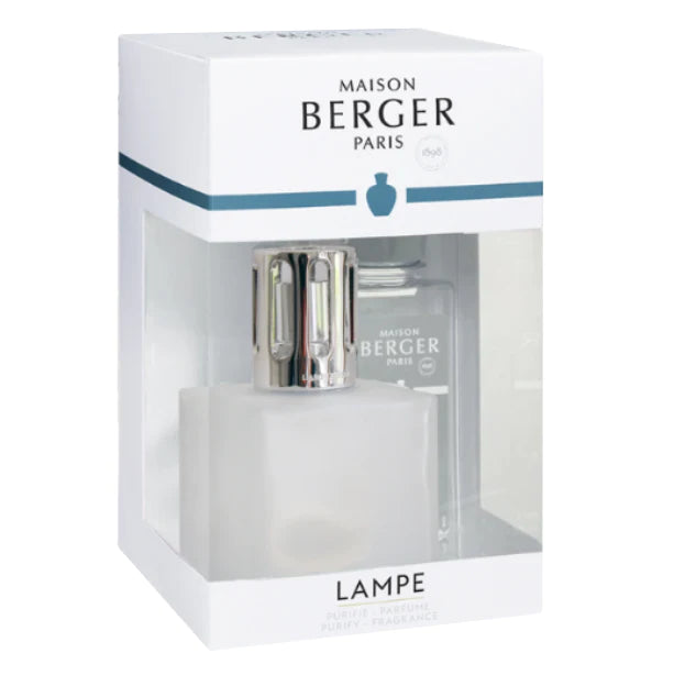 MAISON BERGER - LAMPE CUBE FROST +250ML SUMMER NIGHT