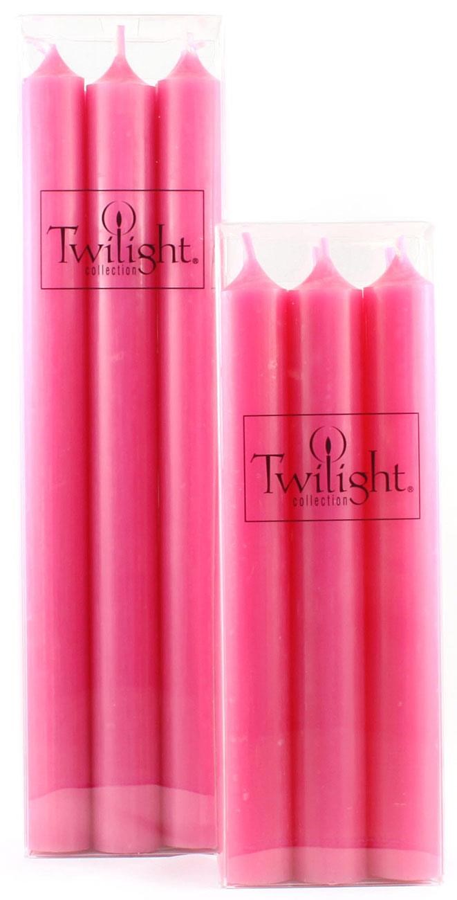 10'' CANDLE - FUSCHIA (6)