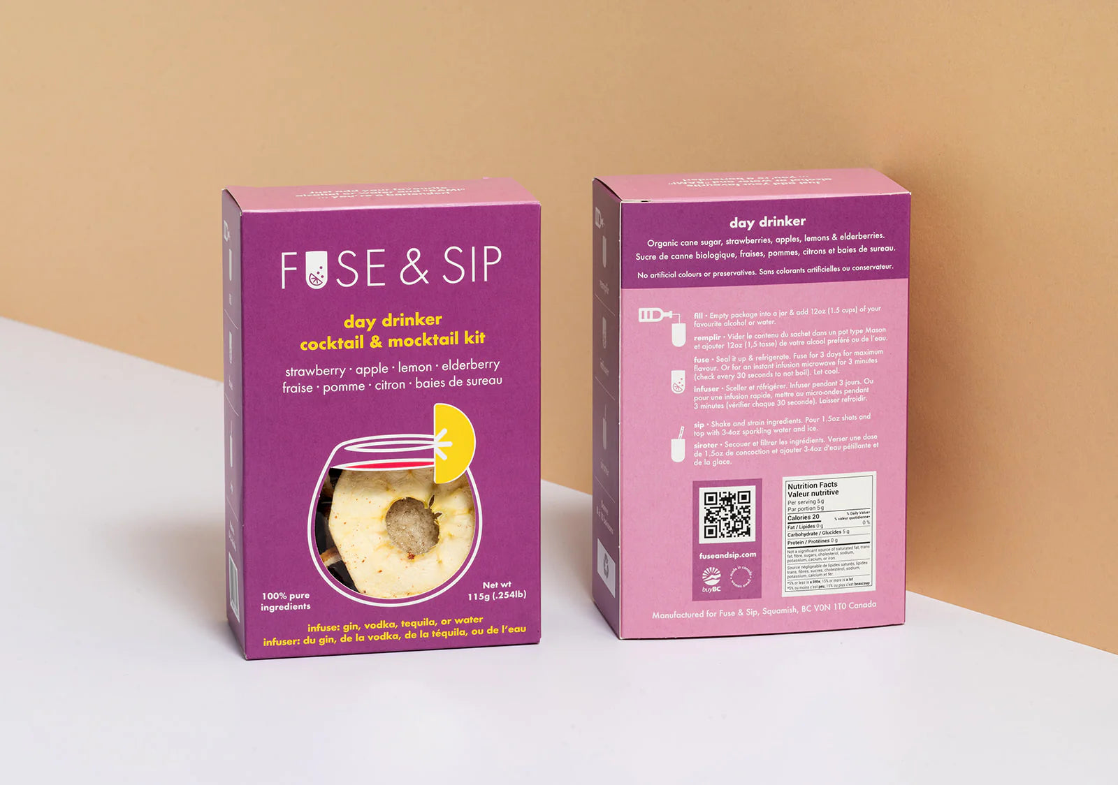 FUSE & SIP DAY DRINKER COCKTAIL & MOCKTAIL KIT