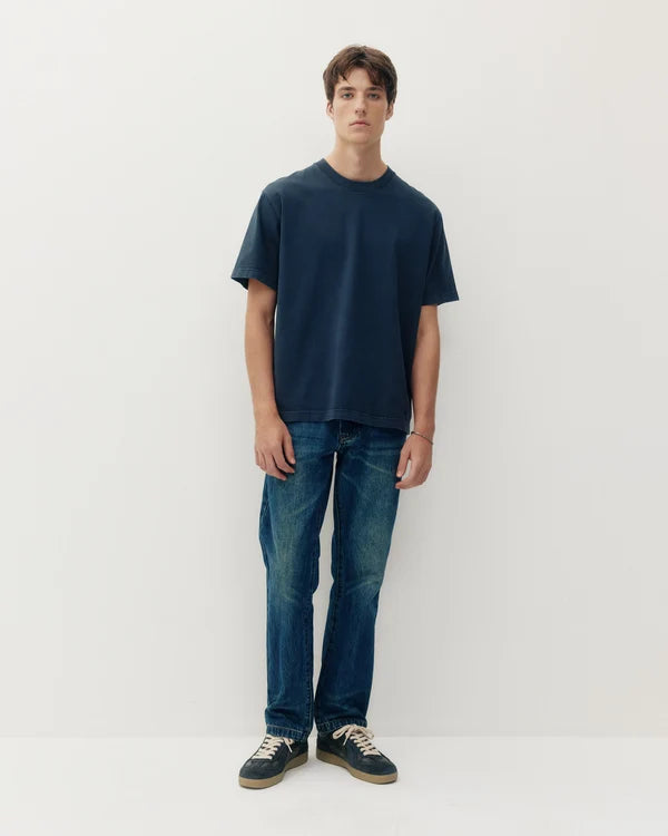 OVERSIZED HEAVY TEE "NAVY"