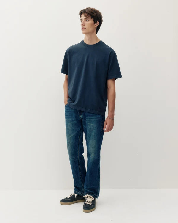 OVERSIZED HEAVY TEE "NAVY"
