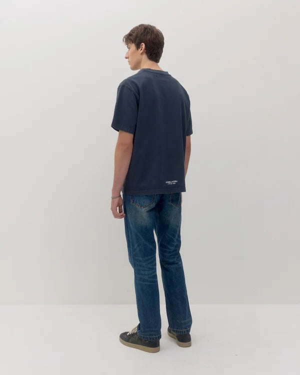 OVERSIZED HEAVY TEE "NAVY"