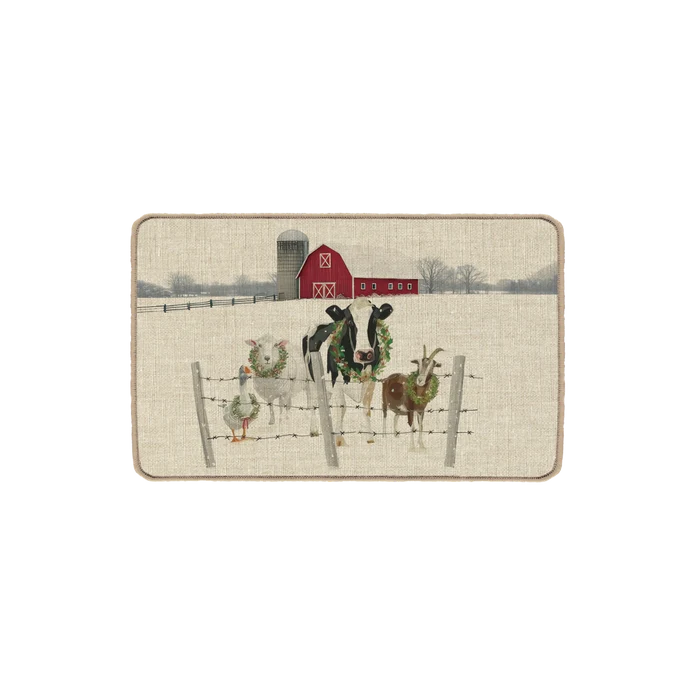FARM ANIMALS POLY MAT 1.5X2.5 (45X75CM)