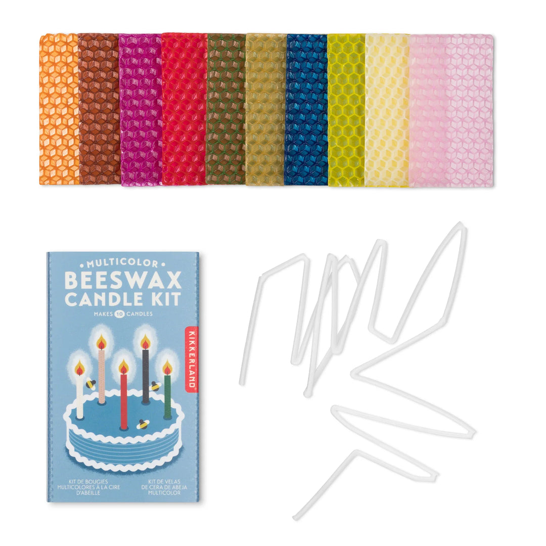 KIKKERLAND MULTICOLOR BEESWAX CANDLE KIT