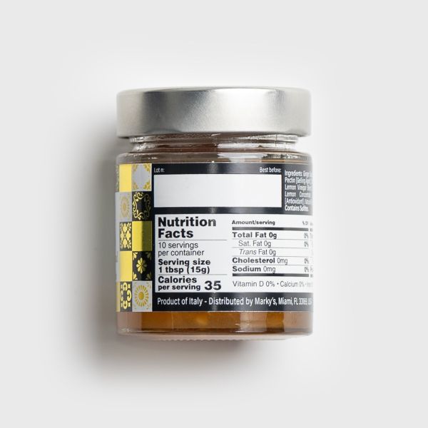ITALIAN GINGER AND LEMON GOURMET SPREAD 150G