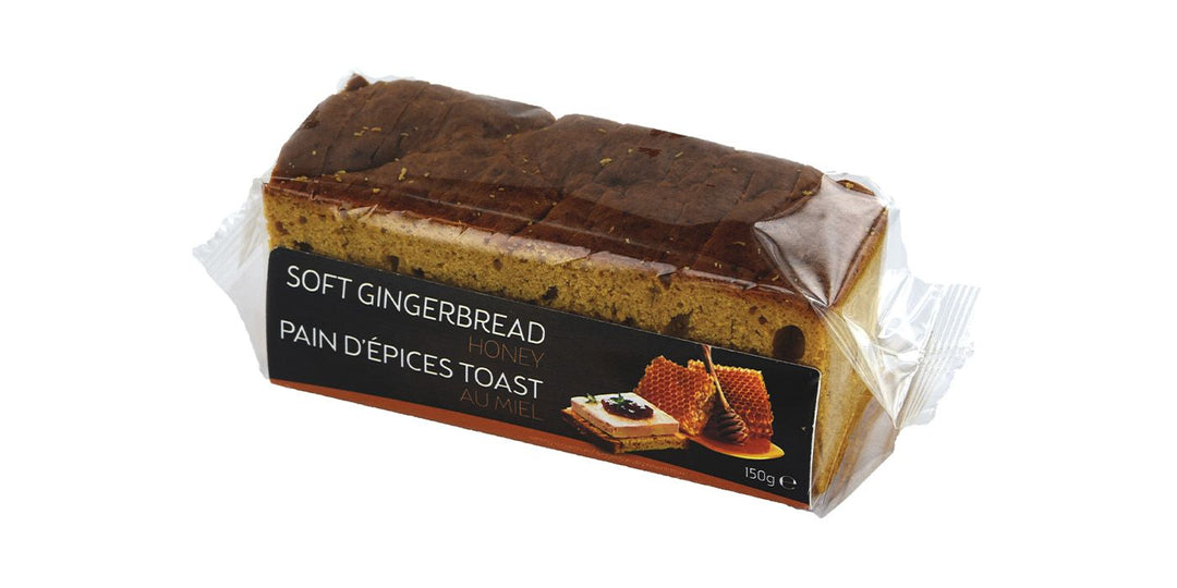 SLICED SOFT GINGERBREAD WITH HONEY