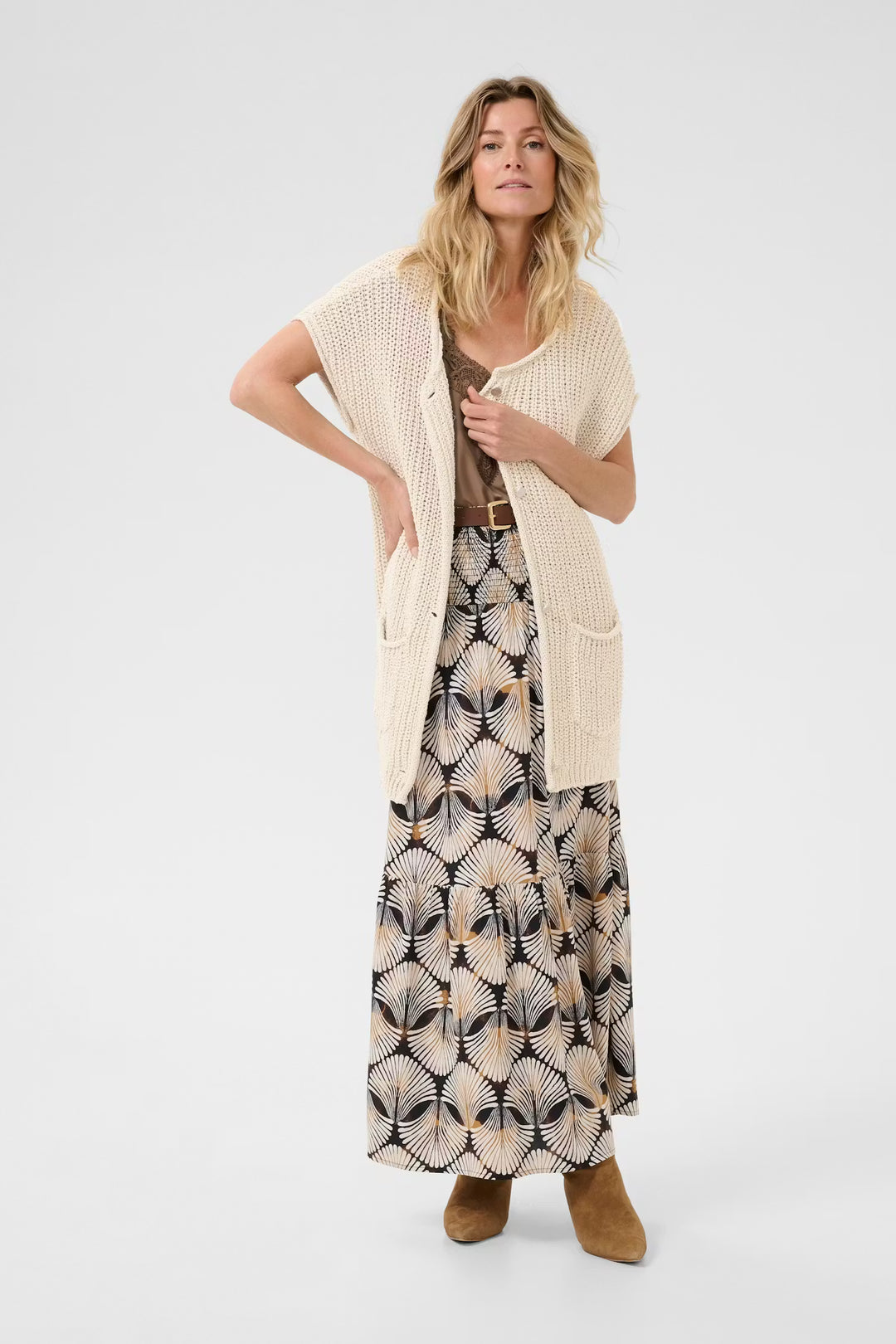 CRGIVEME CARDIGAN "ANCIENT SCROLL"