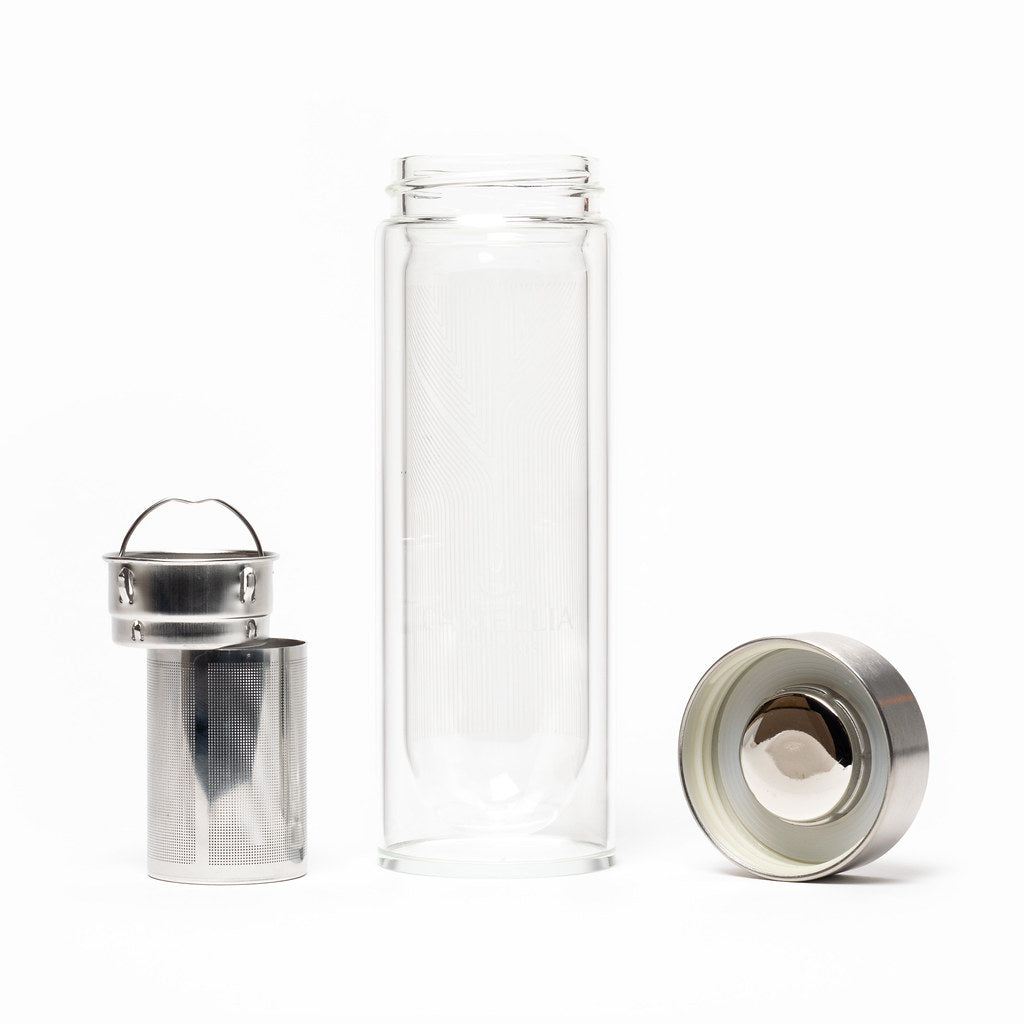 GLASS TEA FLASK - VOYAGE