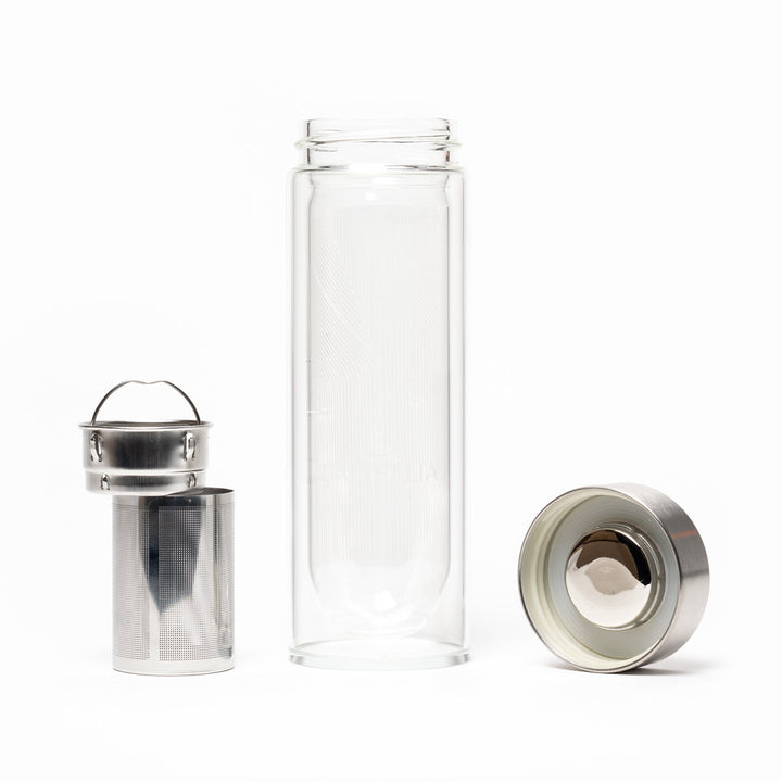 GLASS TEA FLASK - VOYAGE