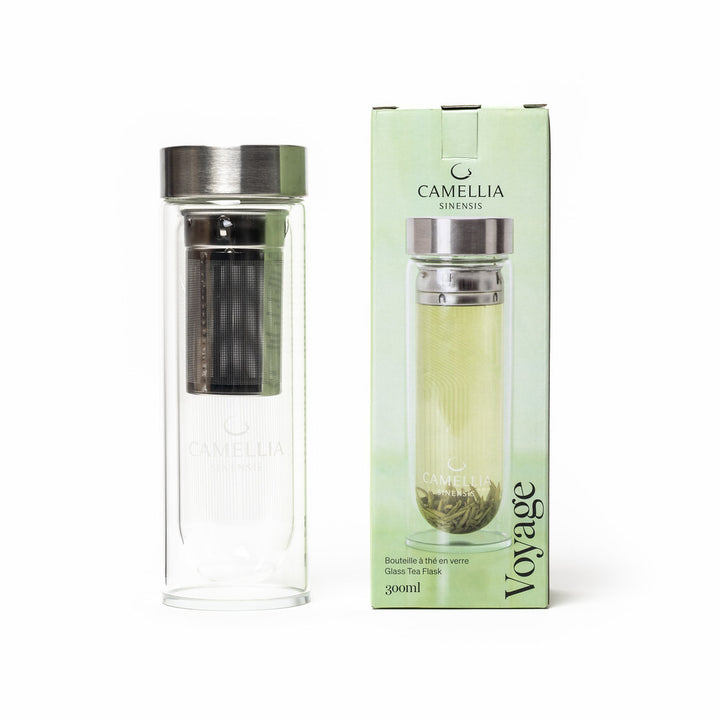 GLASS TEA FLASK - VOYAGE