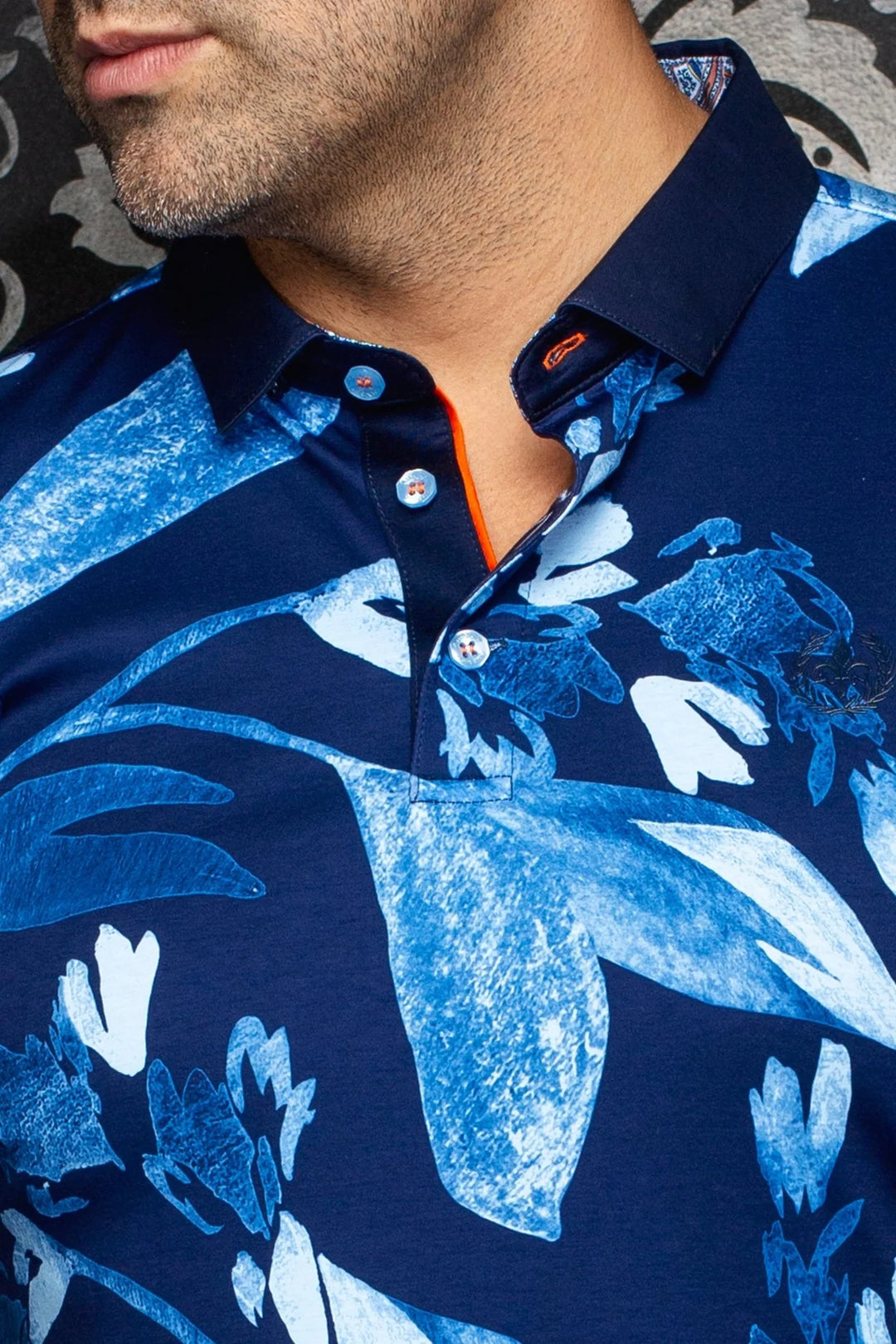 GLENN POLO SHIRT "NAVY"