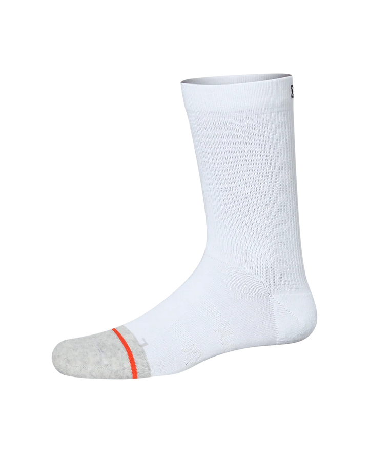 GOOD FORM CREW SOCK  "WHITE"