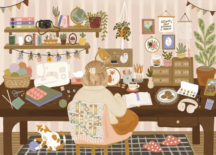 GRANDMA HOBBIES - 1000-PIECE PUZZLE