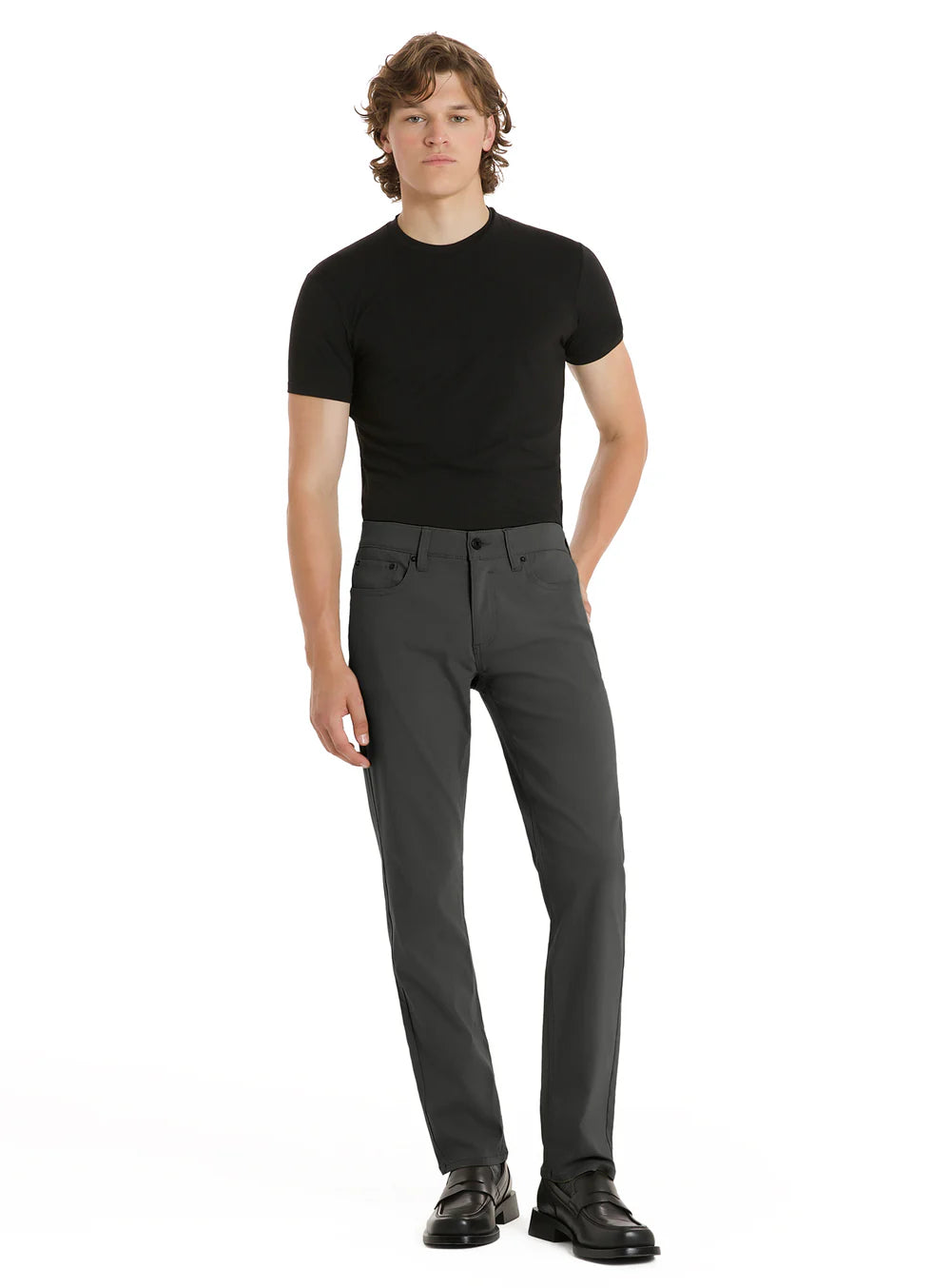 GRANT - SUPER FLEX STRETCH TECH PANTS "CHARCOAL"