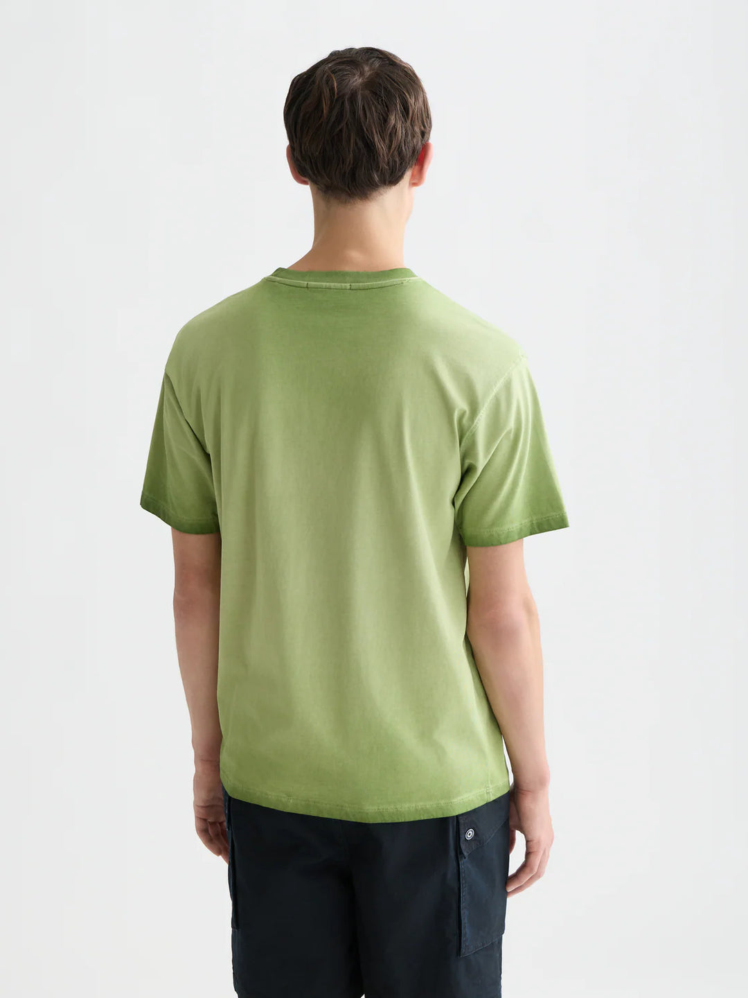 EMBROIDERED ARTWORK RELAXED T-SHIRT "GARDEN GREEN"