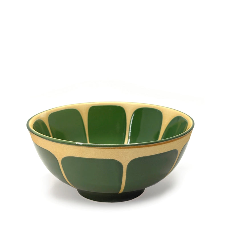 GREEN MOD BOWL 15CM