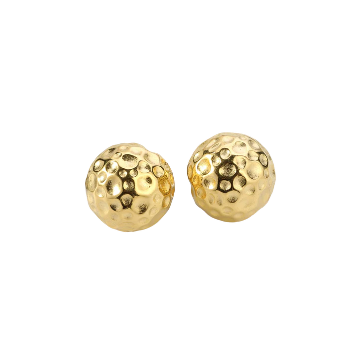 HAMMERED SPHERE STUDS