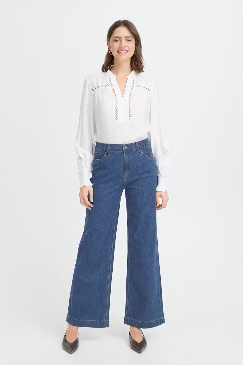 FRCHICAGO JEANS « DENIM BLEU MOYEN »