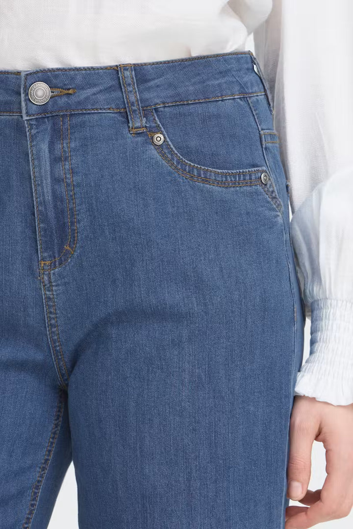 FRCHICAGO JEANS « DENIM BLEU MOYEN »