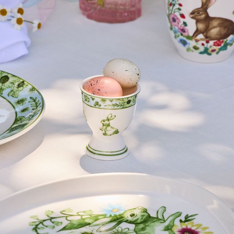 CLOVER &amp; COTTONTAIL HARE &amp; HERITAGE EGG CUP