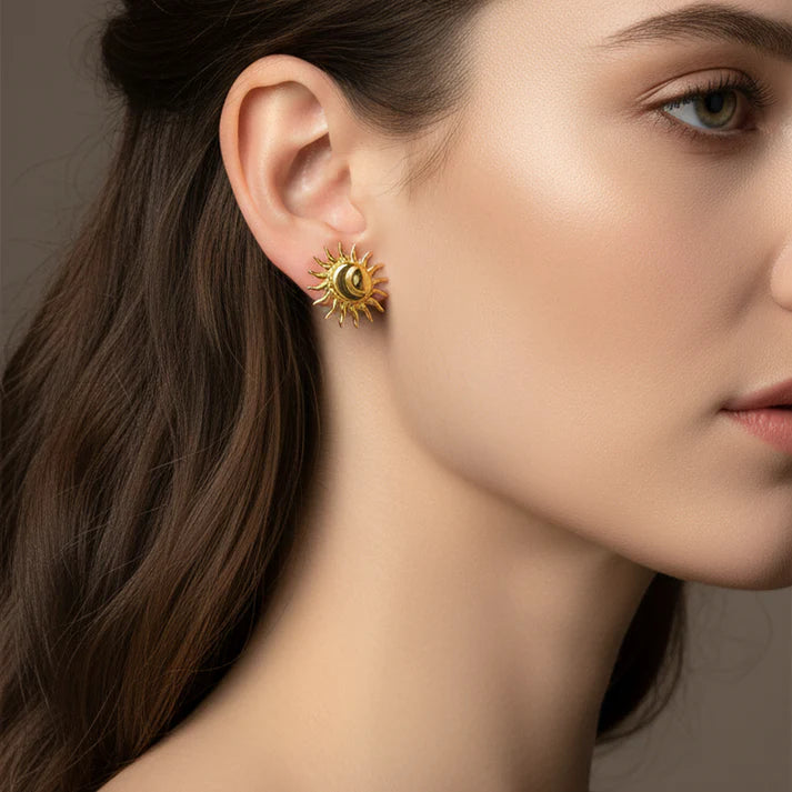 CELESTIAL HARMONY STUDS - GOLD